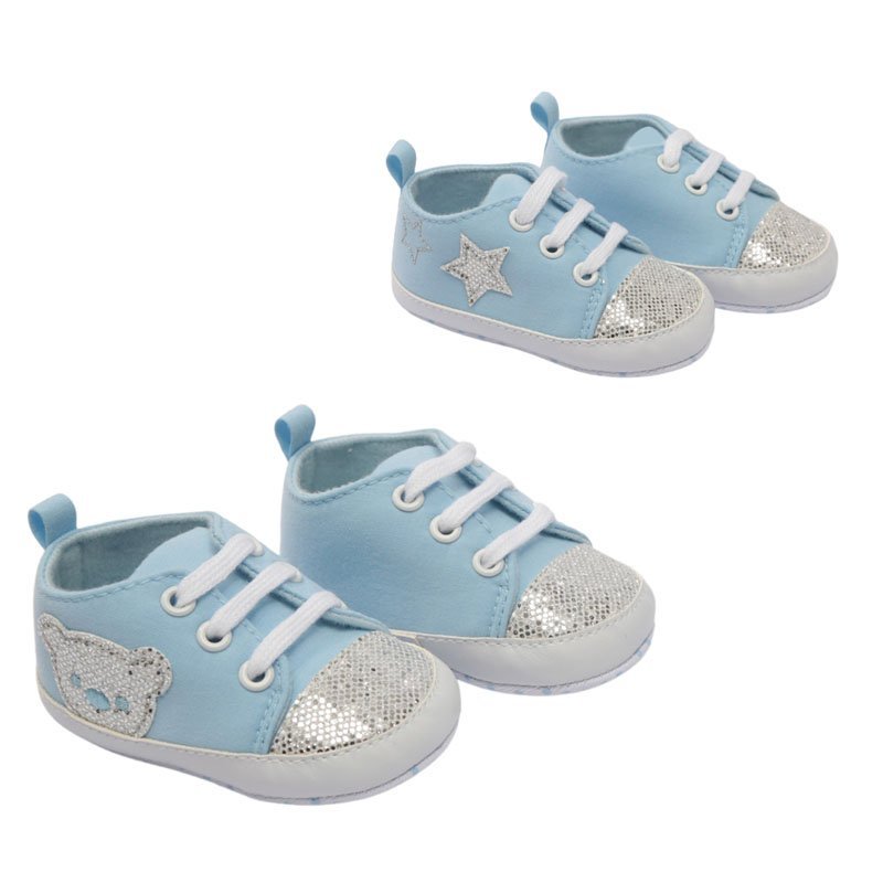 Baby hot sale glitter trainers