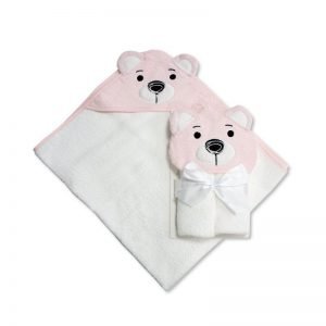 Baby 3D Bear  Hooded Towel/ Robe