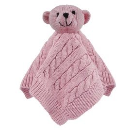 Cable Knit Bear Comforter