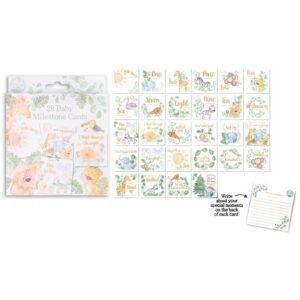 28 Milestone Moment Cards with one Soft Crinkle Book (Bundle)