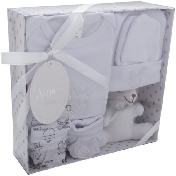 5 Piece Luxury Boxed Gift Set (0-3 Months)